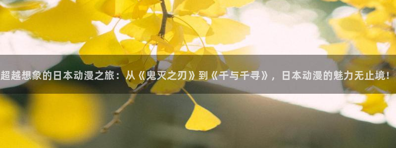 抖漫正版：超越想象的日本动漫之旅：从《鬼灭之刃》到《千与千寻》，日本动漫的魅力无止境！