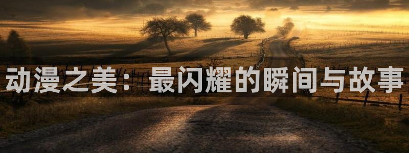 抖漫官方网页：动漫之美：最闪耀的瞬间与故事